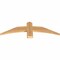 Ekena Millwork Bellingham Timber Gable Bracket, Western Red Cedar, 36"W x 10"H x 1 1/2"D x 3 1/2"F, 7/12 Pitch GBW036X10X0204BEL00SWR - alternate 4